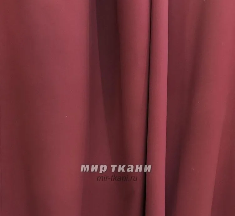 Ткань декоративная "Блэкаут" арт.65018 цв.4476 бордо светонепроницаемость 70%