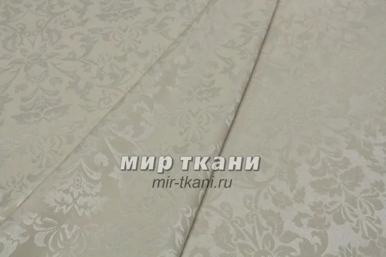 Ткань скатёрочная "Журавинка" рис.1472/50303 св/бежевый