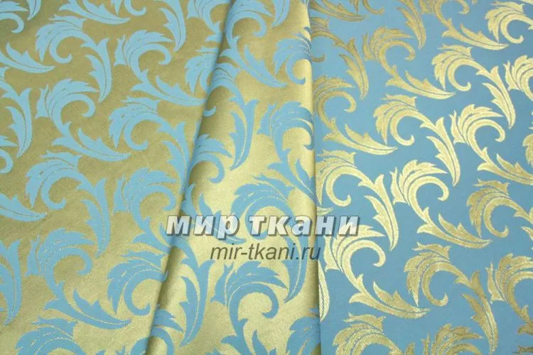 Ткань скатёрочная "Мати" рис.1625 цв.040403/310503 гол/зол