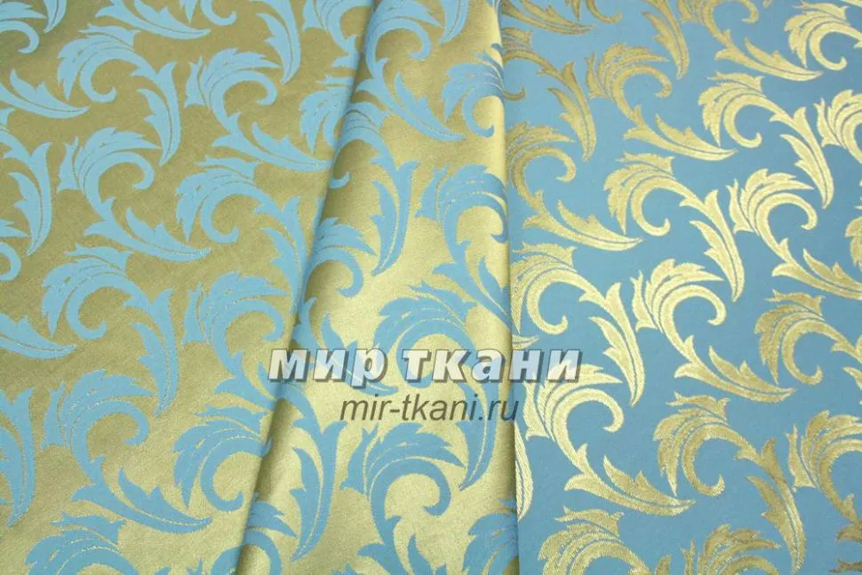 Ткань скатёрочная "Мати" рис.1625 цв.040403/310503 гол/зол