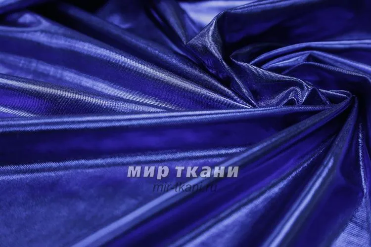 Трикотаж "Диско" цвет василёк