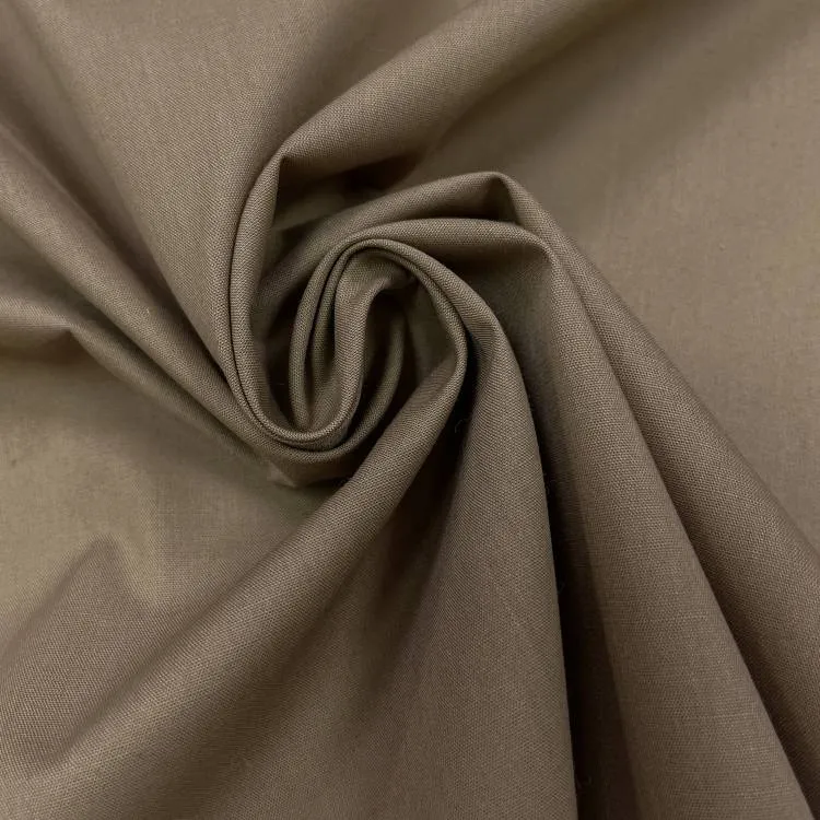 Хлопок однотонный арт.3223 бежевый (бренд  Max Mara)