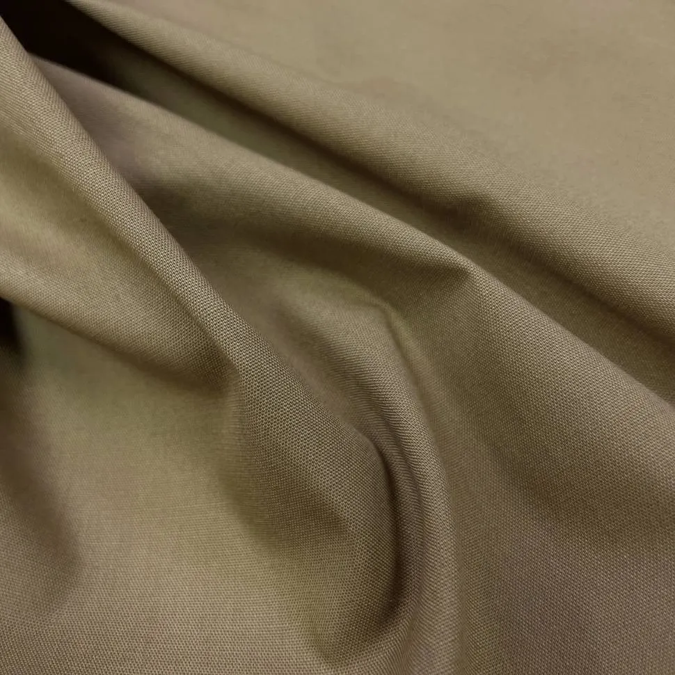 Хлопок однотонный арт.3223 бежевый (бренд Max Mara)