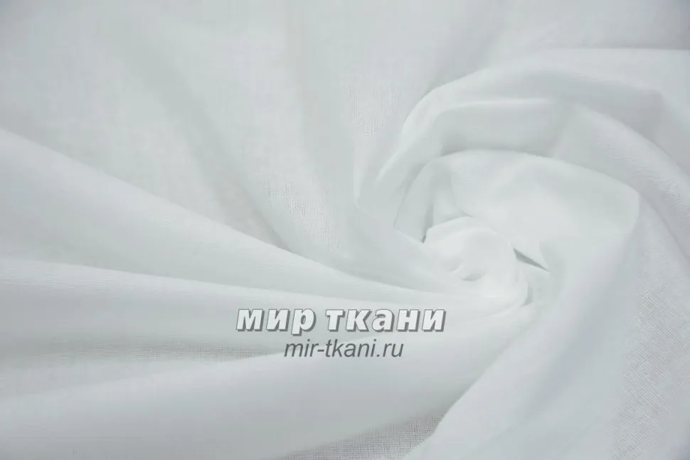 Бязь цвет белый