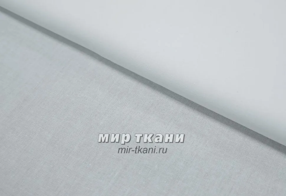 Бязь цвет белый