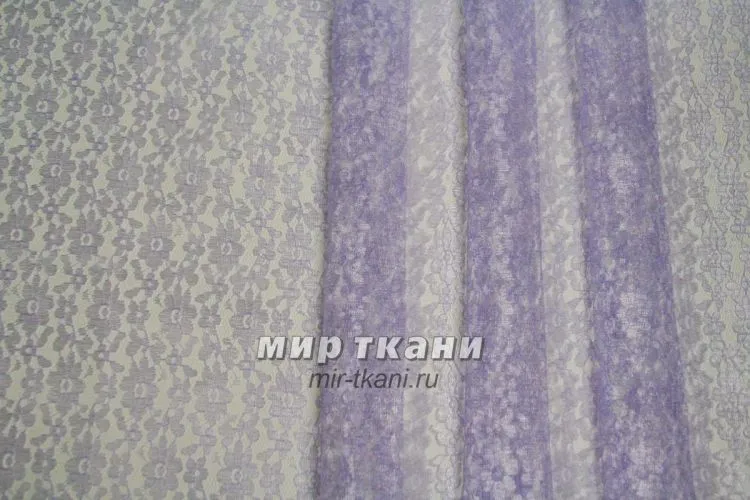 Гипюр цвет сирень