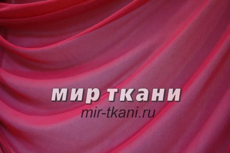 Сетка стрейч цвет малина