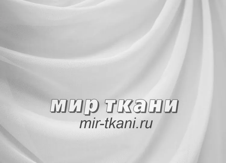 Сетка стрейч цвет белый