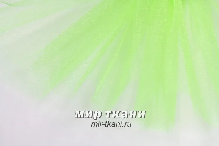 Сетка с блеском цвет салат