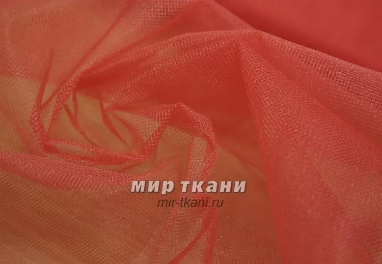 Сетка с блеском цвет  13 алый