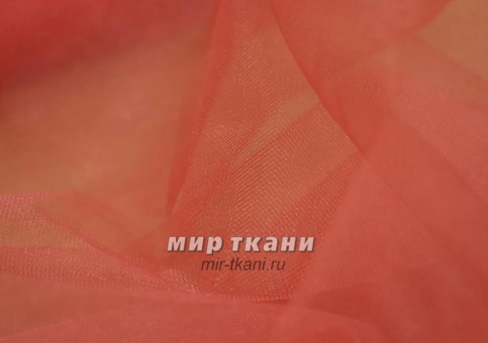 Сетка с блеском цвет  13 алый