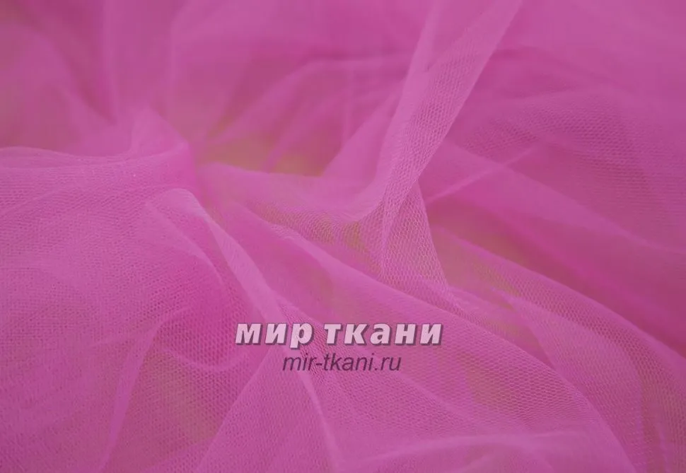 Сетка мягкая цвет фуксия