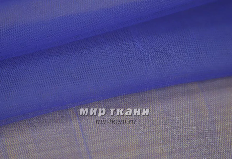 Сетка мягкая цвет василёк