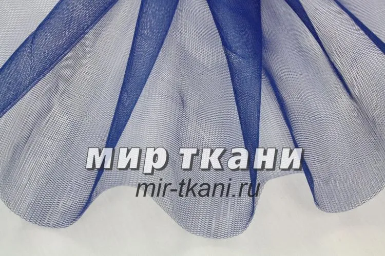 Сетка жёсткая цвет василёк