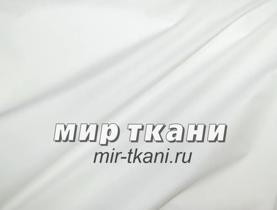 Ткань плащевая "Дюспо" 240Т 240T цвет белый