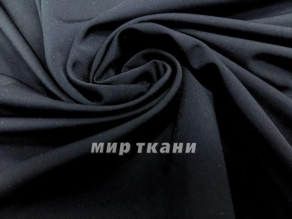 Подклад стрейч нейлон цвет чёрный