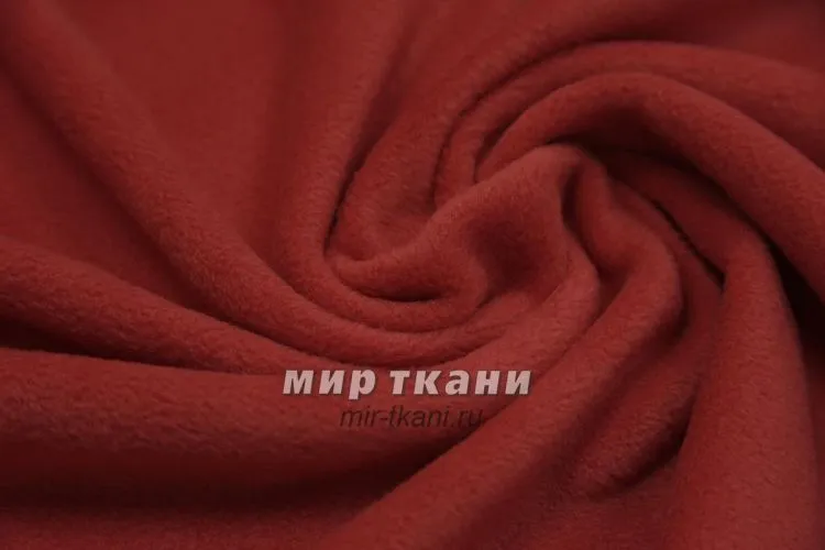 Флис полартек цвет.012 красный 260гр/м2