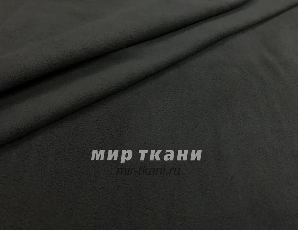 Флис антипиллинг цвет.001 чёрный