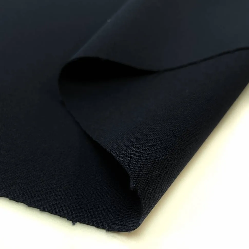 Креп стрейч "Честер" арт.30263 цвет т/синий