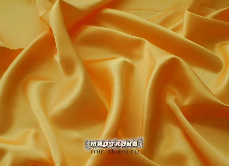 Креп сатин цвет.016 желток 140гр/м2