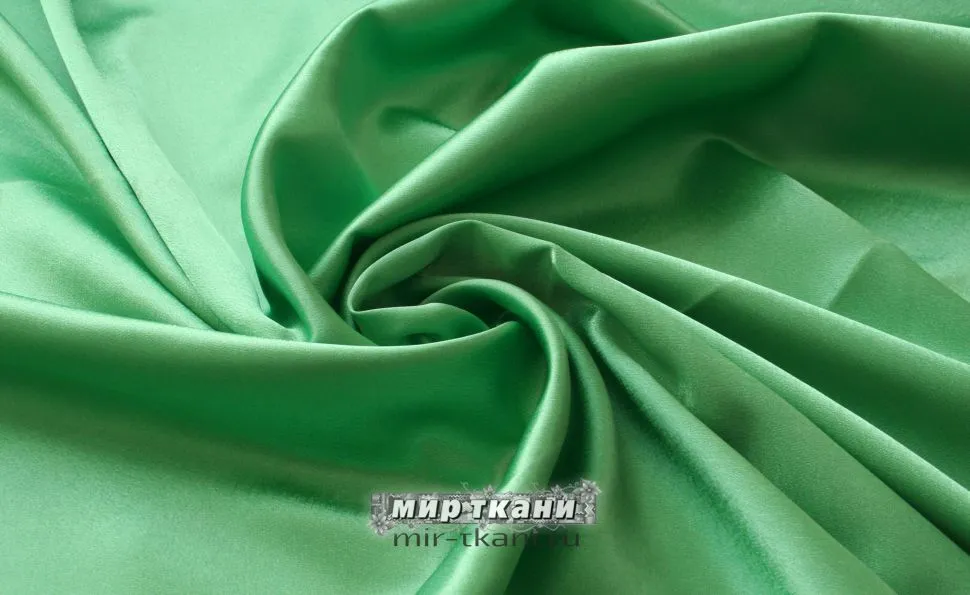 Креп сатин цвет.015 трава 140гр/м2