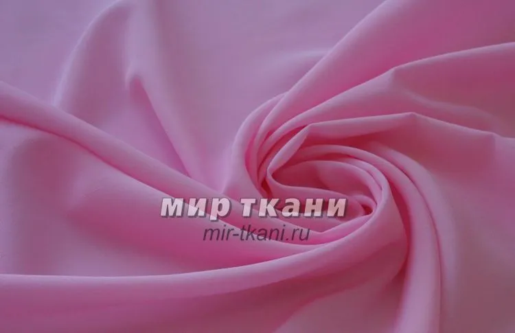 Креп однотонный цвет.006 розовый