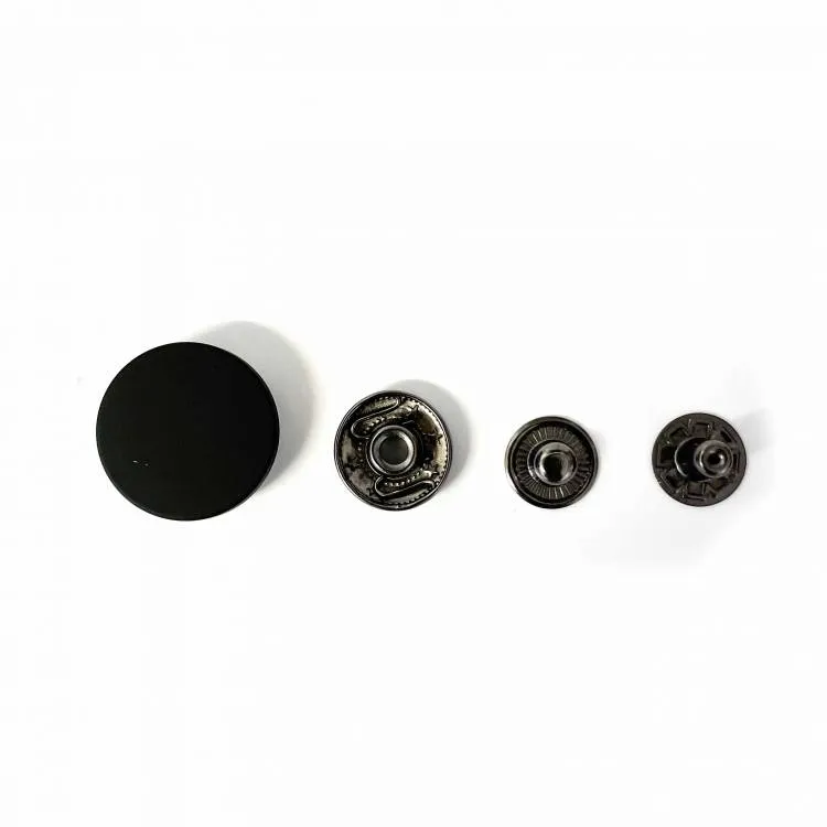 Кнопки KP01 P.Blk 20 mm (ответная часть 14 mm)
