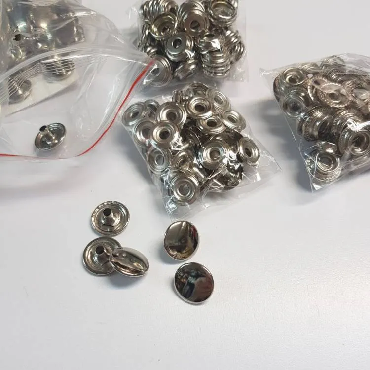 Кнопка м.кольцевая d-15мм  гладкая