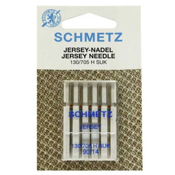 Иглы "Schmetz" джерси №90/14 (5шт.)