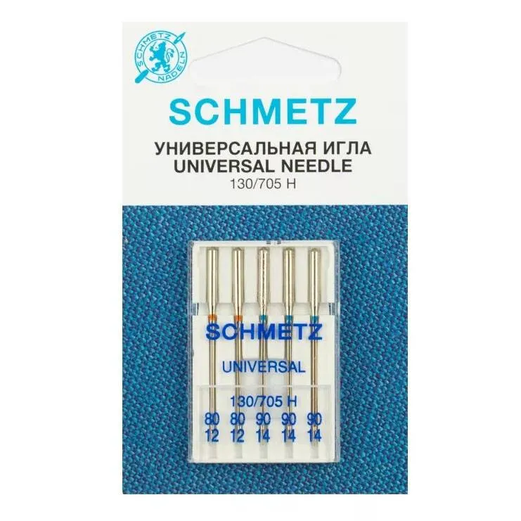 Иглы "Schmetz" стандартные №№80(2),90(3) 5 шт.