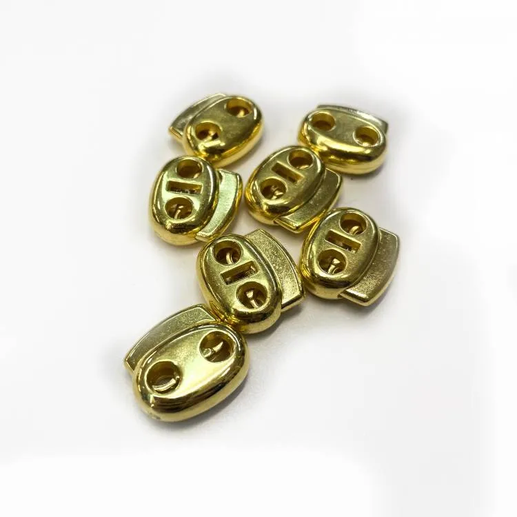 Фиксатор двойной 4мм золото