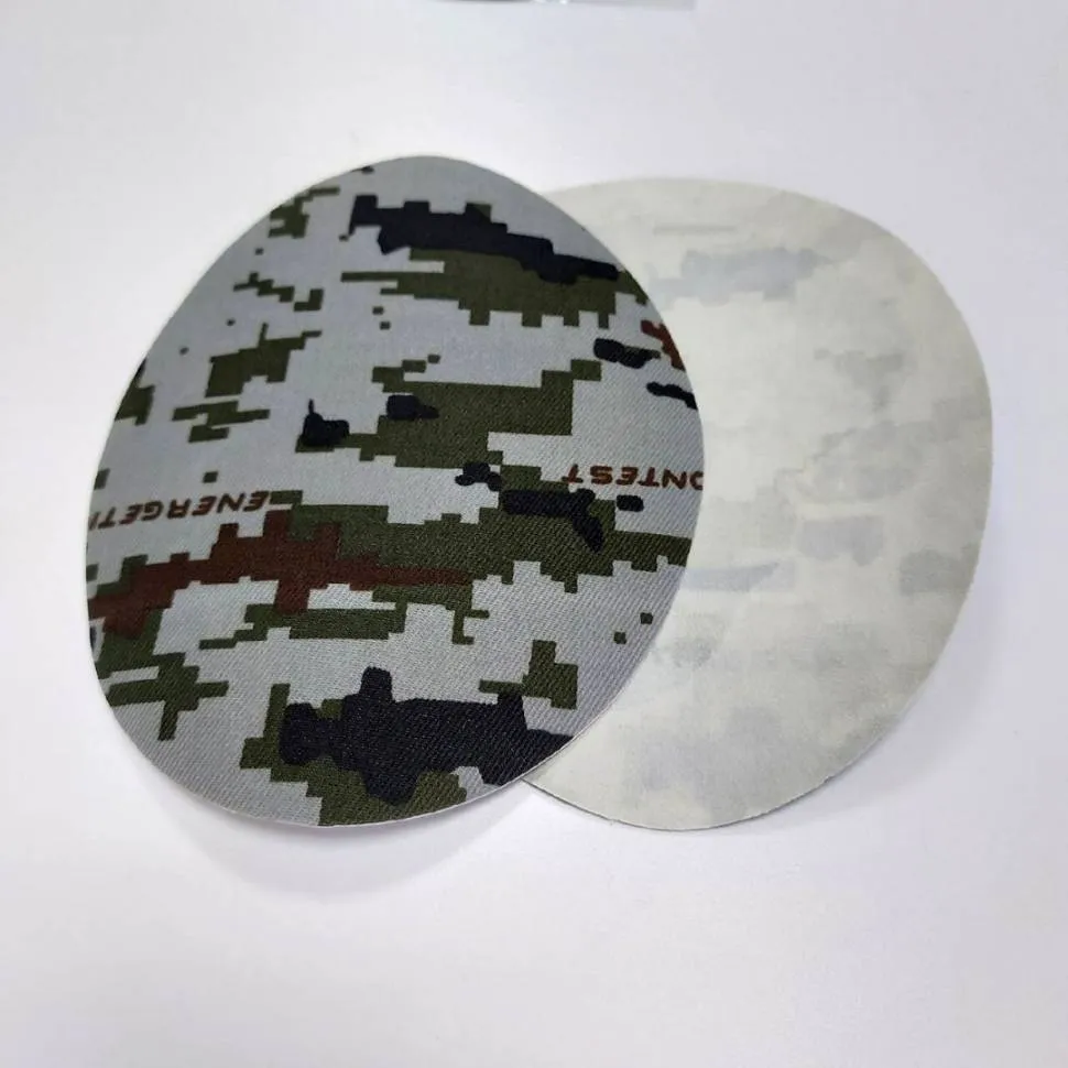 Термозаплатки овал 14*11см-2шт. хаки-3