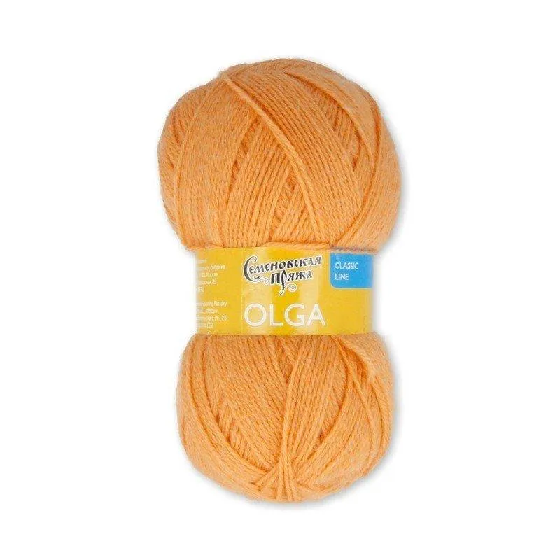 Пряжа "Ольга" абрикос(154)