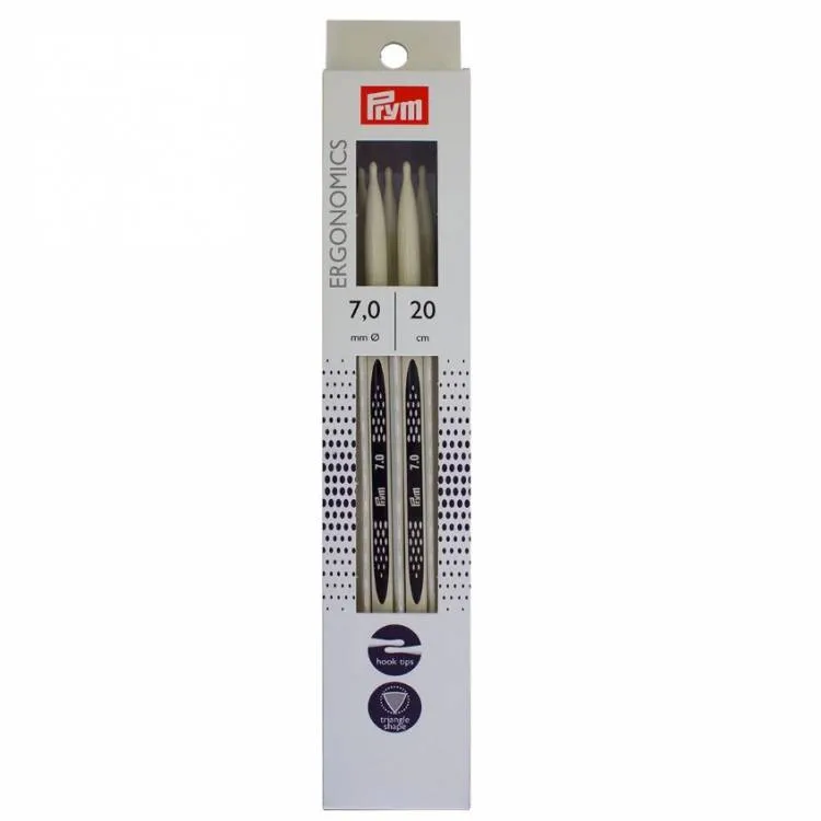 Спицы чулочные Ergonomic 7мм*20см 5шт.Prym