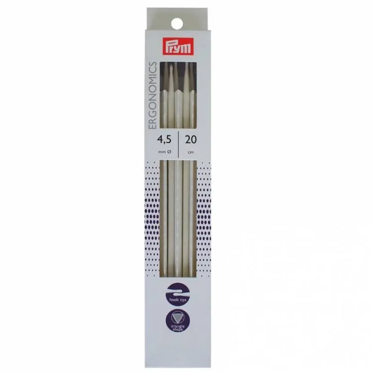 Спицы чулочные Ergonomic 4,5мм*20см 5шт. Prym
