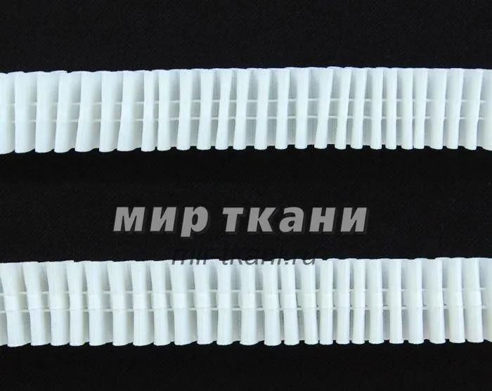 Лента драпировочная 2,5см белая