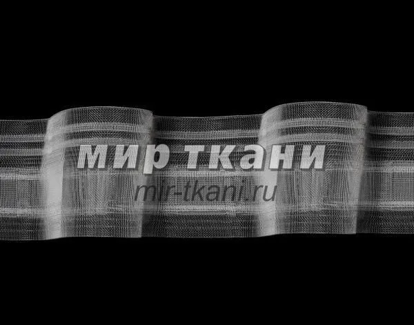 Лента драпировочная "ELIZA" 1:1,8 80мм прозрач.