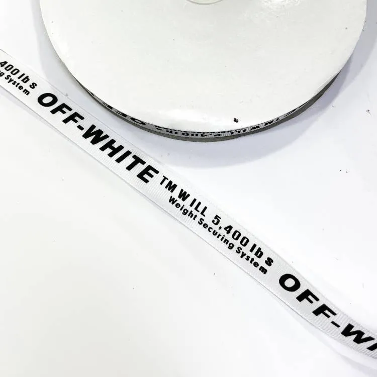 Тесьма репс. 1,5см "OFF-WHITE" белый