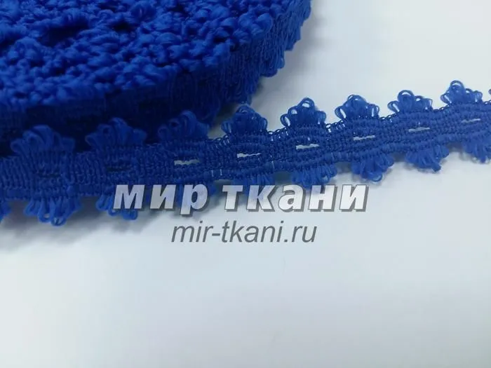 Тесьма вязаная т. василёк 20мм