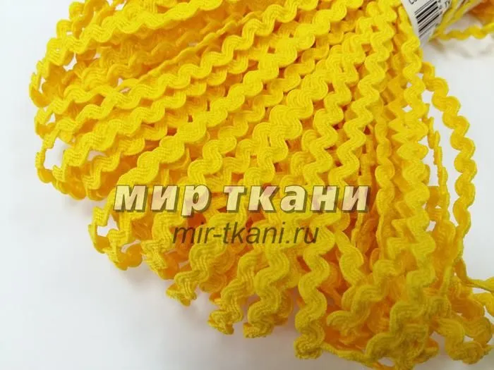 Вьюнчик узкий желтый 6мм