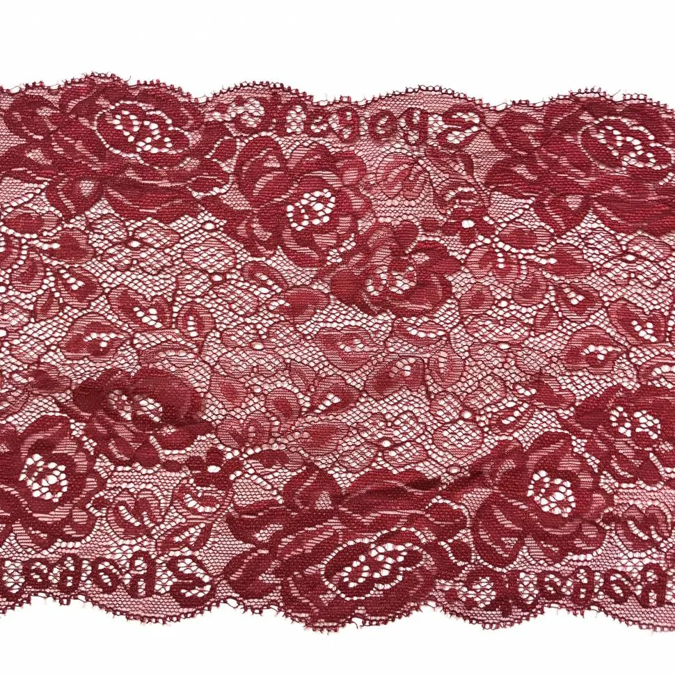 Гипюр 17,0 см №1840 бордо