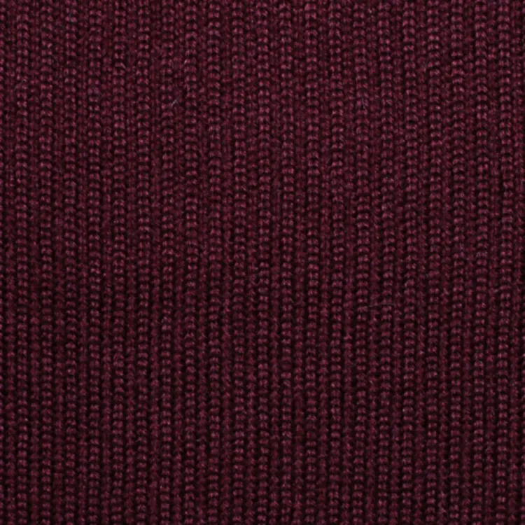 Полотно трикот. п/ш плот. шир. 40см (002 бордо)