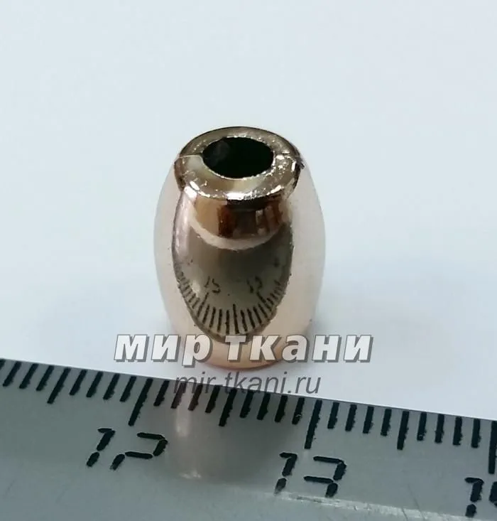 Наконечник 3мм золото, под металл (бочонок 13мм)