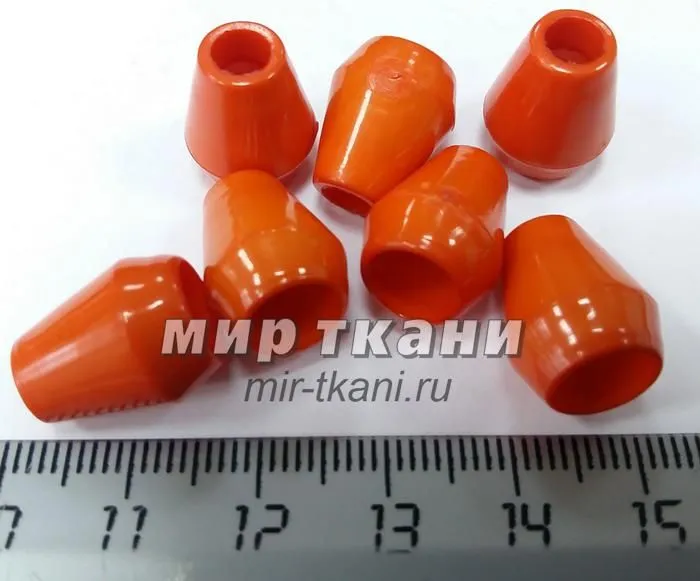 Наконечник 5мм пласт.цв.оранжевый